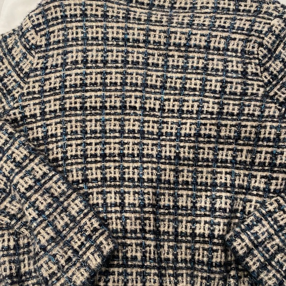 Mango Tweed Bomber Jacket - Picture 4 of 6